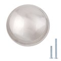 South Main Hardware 1-3/16 in. Satin Nickel Traditional Round Cabinet Knob 10PK SH2711-SN-10